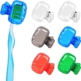 thumbnail image 3 of Toothbrush Head Cover Cap Protector Portable Travel Bathroom Home Ventilation Design Manual Electric Toothbrush Fit, 3 of 3
