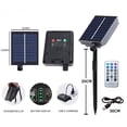 thumbnail image 3 of Lampe Parasol à Pince Solaire avec Télécommande / Lampe de Patio à Énergie Solaire et Rechargeable par Usb / 8 Modes d'Éclairage et 4 Réglages de Luminosité, 3 of 9