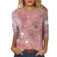 thumbnail image 1 of Chemises à Manches 3/4 pour Femmes à Manches Longues et Manches Longues à Manches Longues Tops, 1 of 4