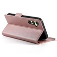 thumbnail image 3 of Magnetic Wallet Case with Card Holder & Stand for Samsung Galaxy A16 Pink, 3 of 6