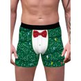 thumbnail image 2 of FAROOT Men? s Underpants Cartoon Patterns Print Middle Waist Boxer Briefs, 2 of 7