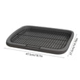 thumbnail image 3 of EGNMCR Flat Bottom Dog Toilet Detachable And Washable Pet Specific Dog Urine Potty Easy To Clean Designs Suitable For Small And Medium Sized Dogs Plastics dog toilets, 3 of 6