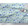thumbnail image 3 of Soimoi Poly Georgette Fabric Spices & Tea Cup Watercolor Print Sewing Fabric Yard 42 Inch Wide, 3 of 3