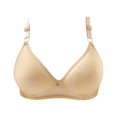 thumbnail image 2 of CHUANK Wireless Full Figure Plus Size Minimizer Lightly Lined Cup Womens Bra Complexion 36, 2 of 3