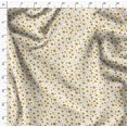 thumbnail image 4 of Soimoi Gold Poly Georgette Fabric Dots Dots Print Fabric by the Yard 52 Inch Wide, 4 of 5