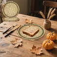 thumbnail image 1 of Chmadoxn Kitchen Gadgets, 10 Pieces Camping Wood Grain Dinner Plates Hunters Plates Hunting Birthday Party Decorations Lumberjack Dinner Camping Party Decorations Paper dinner plates, 1 of 6