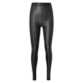thumbnail image 4 of Choomomo Pantalon Legging Moulant de Performance pour Femmes, Brillant, Extensible, Sport, Hip-Hop, Rave, Rue, Danse Moderne, Noir G, 4 of 8