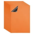 thumbnail image 1 of Uxcell Dry Erase Board A4 8 Pack Fridge Calendar Board Magnets Orange, 1 of 6