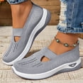 thumbnail image 2 of Dakaela Chaussures Orthowalk pour Femmes 2025 Confortables en Maille Tissée d'Été Décontractées pour Course Jogging Espadrilles, 2 of 7