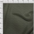 thumbnail image 2 of oneOone Polyester Lycra Fabric Leaves & Floral Block Printed Fabric 1 Yard 56 Inch Wide, 2 of 5