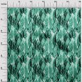 thumbnail image 3 of oneOone Tissu Polyester Spandex Vert Mer Motif Feuille Aquarelle Tissu Imprimé au Mètre 56 Pouces de Large, 3 of 4