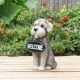 thumbnail image 3 of Home Trends Welcome Dog Garden Ornament, 3 of 4