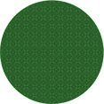 thumbnail image 1 of Ahgly Tapis Rond Lavable en Machine Intérieur Transitionnel Vert Émeraude Profond, 7 Pieds Rond, 1 of 7