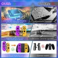 thumbnail image 3 of Nintendo Switch Joy-Con Paire, Manette Joy-Con Nintendo-Switch de Remplacement (Violet et Orange), 3 of 3
