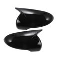 thumbnail image 1 of Unique Bargains Pair Car Rear View Driver Passenger Side Mirror Cover Cap Overlay Gloss Black for Kia Sorento 2016-2019, 1 of 6