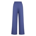 thumbnail image 3 of Pants for Women, Womens Fashionable Striped Printed Drawstring Wide Leg Pants, 3 of 4