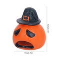thumbnail image 3 of Aztec Death Whistle, Orange Skull Shape Ceramic Whistle with Loud Scream, Authentic Sound for Collection, Halloween Prank and Cultural Display, 3 of 6
