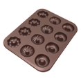 thumbnail image 3 of Donut Baking Pan,12 Cavity Donut Baking Cavity Pattern Donut Mold Cavity Pattern Donut Pan Elevate Your Experience, 3 of 12