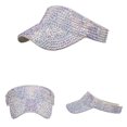 thumbnail image 2 of GDREDA Baseball Cap Fashion Women Leopard Print Sun Baseball Visor Cap Beige,One Size, 2 of 4
