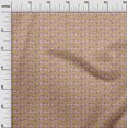 thumbnail image 2 of oneOone Cotton Silk Fabric Leaves & Floral Block Print Fabric BTY 42 Inch Wide, 2 of 5