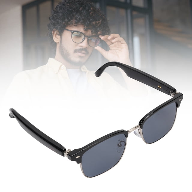 Smart Glasses, AI Translation Glasses 2x85mah for Music