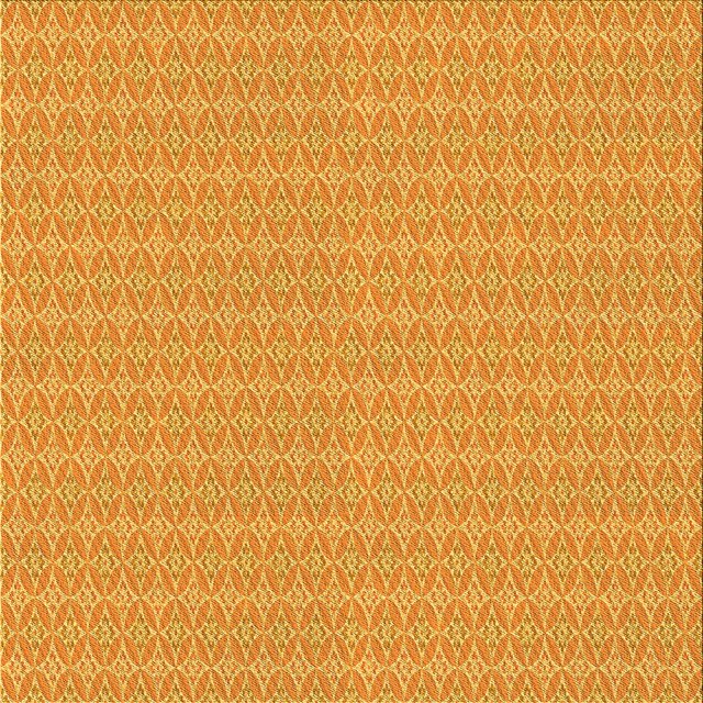 Ahgly Company Tapis d'Intérieur Lavables en Machine, Carré Transitionnel Néon Orange, Carré de 8'