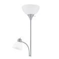 thumbnail image 3 of Mainstays 72‘’ Silver Combo Floor Lamp with Reading Lamp, Modern Design, 3 of 6
