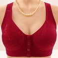 thumbnail image 2 of Yuzhih Seamless Front Closure Bras for Women with Soft Support Full Coverage Everyday Bra Non-padded Wireless Bralette, 2 of 6