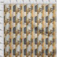 thumbnail image 4 of oneOone Rayon Mustard Yellow Fabric Floral Craft Projects Decor Fabric Printed By The Yard 56 Inch Wide, 4 of 5