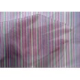 thumbnail image 3 of oneOone Cotton Silk Fabric Multicolor Stripe Print Fabric BTY 42 Inch Wide, 3 of 3