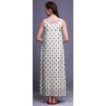 thumbnail image 2 of Bimba Robe de Nuit en Rayonne pour Femmes Maxi Imprimée Tenue de Sommeil Robe de Nuit-TP, 2 of 5