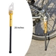 thumbnail image 3 of koolsoo Accessoire de Coup de Pied 18/20 Pouces Adapté Support de Vélo en Caoutchouc Réglable 16 Pouces Or 20 Po, 3 of 8