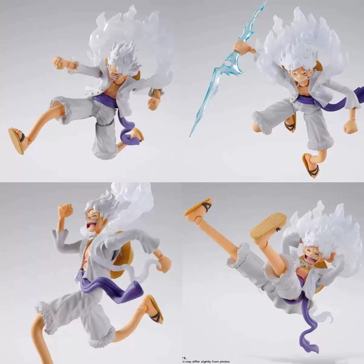 One PCS Gear 5 Lufy Sun God Nika Mode Action Figure Model Replacement Box Set