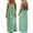 Green, variant on Summer Dress For Women Sleeveless Backless Spaghetti Strap Flowy Long Sundress in Cotton-Linen Blend for Casual Wear and Vacation