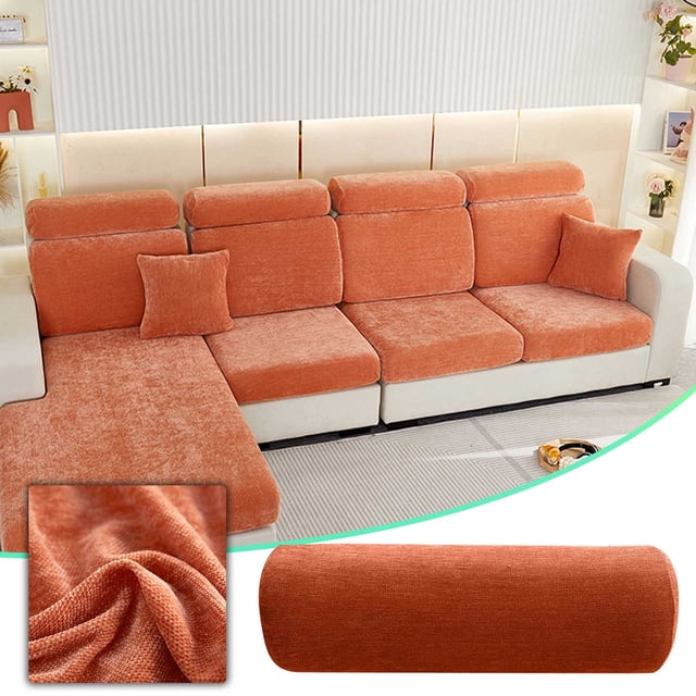 Yhmxh Pillow Covers Throw Pillow Covers Pillow Protector Universal Leather Covered Sofa 2025,Wear-resistant,Highly Elastic,Non Slippery,Elastic Fiber,Universal Protection Furniture Sofa Cushion