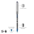 thumbnail image 4 of uniball™ Vision Rollerball Pens, Fine Point (0.7mm), Blue, 4 Pack, 4 of 7
