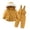 Yellow, variant on Srobpty Toddler Long Sleeve Casual Set, Boys Girls Fashion Solid Color Down Jackets Keep Thickening Warm Outdoor Coat JumpSet