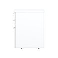 thumbnail image 4 of Bush Business Furniture Easy Office 3 Drawer Mobile File Cabinet ,Pure White, 4 of 8