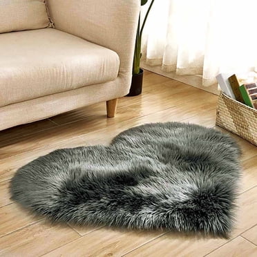 Cqxid Carpet Under $5 Christmas Home Supplies Wool Imitation Sheepskin Rugs Faux Non Slip Bedroom Shaggy Carpet Mats Bedding