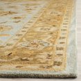 thumbnail image 3 of Safavieh Antiquity 4' X 6' Hand Tufted Wool Rug in Light Blue and Sage, 3 of 3