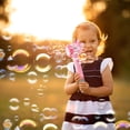 thumbnail image 4 of EGNMCR Children's Giraffe 10 Hole Bubble Machine Handheld Fully Automatic Summer Outdoor Stick Bubble Toy Children's Toy Bubble Stick 90ml Bubble Water Bubble Machine, 4 of 6