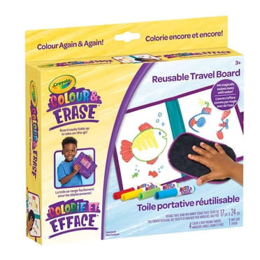 Crayola Colour & Erase Reusable Travel Board