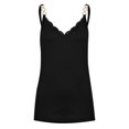 thumbnail image 2 of CHUANK Ichuanyi Blouse à Imprimé Sans Manches à Col en V pour Femmes, Décontractée, Ample, à Fermeture Éclair, 2 of 8