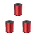 thumbnail image 2 of Youkk Plastic Ribbon Sparkling And multifunctional For Wedding And Party Decorations Sturdy Golden Curled Ribbon red 3Set, 2 of 6