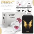 thumbnail image 5 of RDX Yoga Block Set, Non-Slip High-Density Eva Foam Brick for Pilates Flexibility Body Balance, Easy Grip Surface for Stability Strength Training Deepen Poses Exercise Office Home Gym, 23x15x9.8CM, 5 of 5