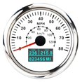 thumbnail image 2 of 3 In 1 Multifunction GPS Speedometer Sensor 160 Mph 240 Km/h 7 Colors Backlight Speed Gauge With COG TRIP Total Mileage ,Universal Compatibility, 2 of 6
