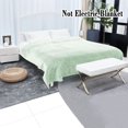 thumbnail image 2 of Unique Bargains Luxury Fleece Bed Blanket Woven Mesh, 2 of 10