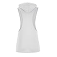 thumbnail image 5 of Yuyuzo Mens Tank Tops Sleeveless Hooded Shirts Solid Color T Shirts Loose Fitted Workout Tees Top, 5 of 5