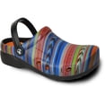 thumbnail image 1 of vangelo Professional Slip Resistant Clog Women and Men Work Shoe Nurse Shoe Chef Shoe RITZ MULTI COLOR-1, 1 of 1