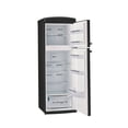 thumbnail image 2 of Unique 310L Matte Black Top Mount Refrigerator, 2 of 18
